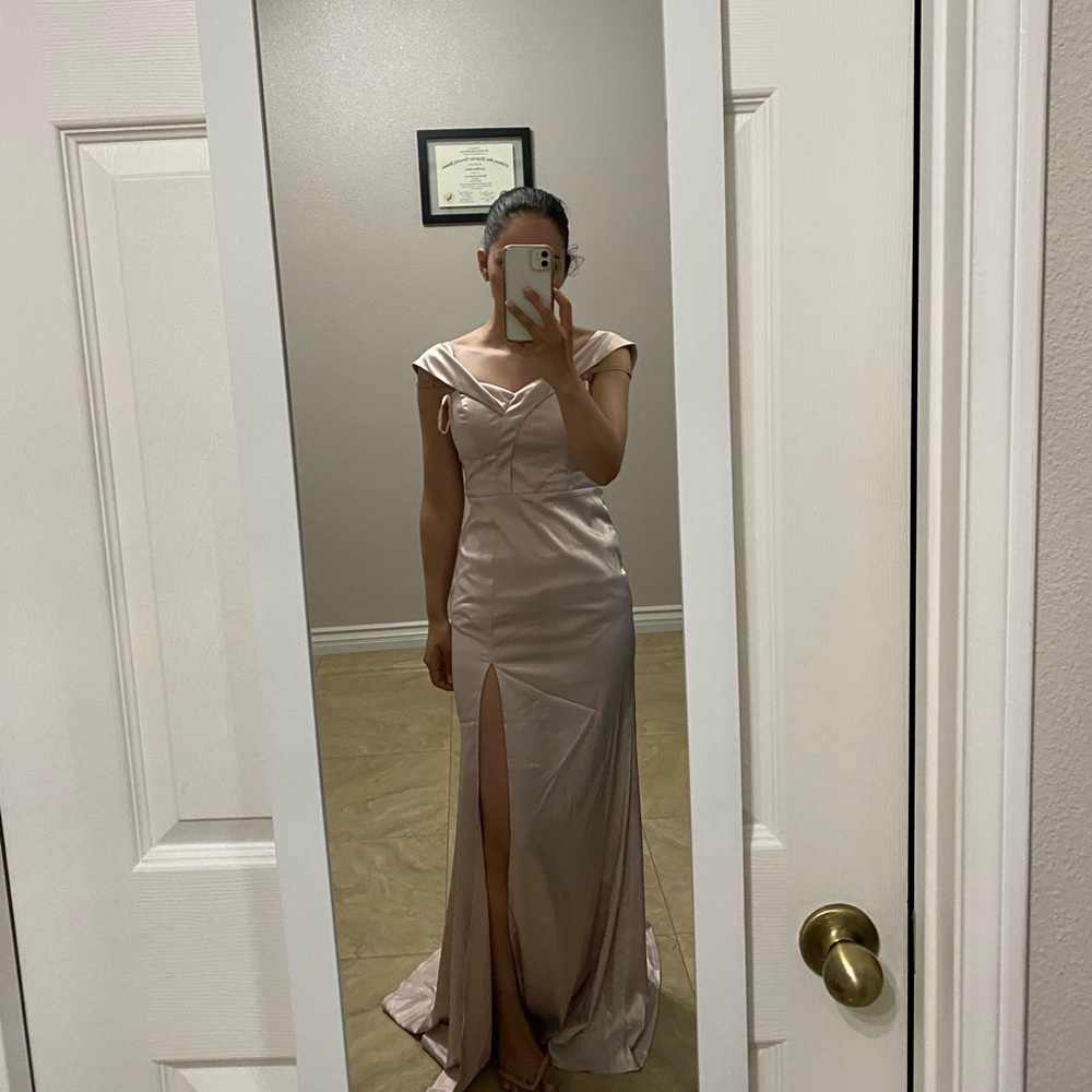 Windsor, pink-beige dress, size 3, new with tags